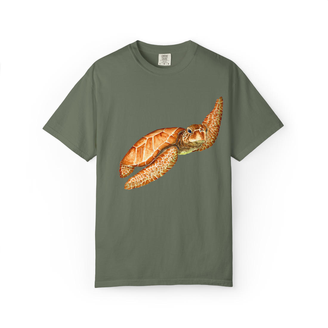 Sea Turtle Unisex T-Shirt, Beach Lover Gift, Eco-Friendly Apparel, Casual Summer Tee, Ocean-Inspired Fashion