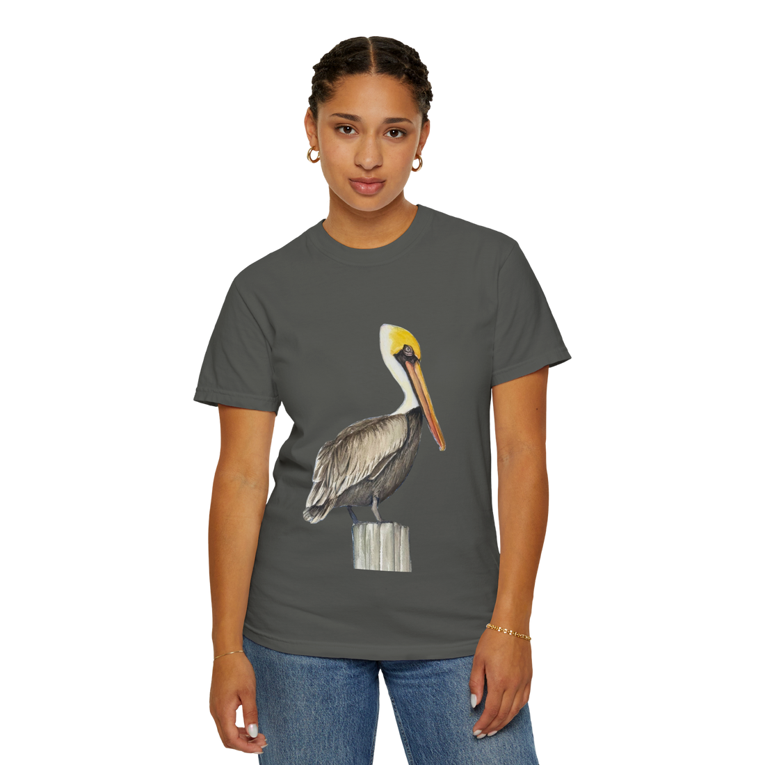 Vintage Pelican T-Shirt - Casual Bird Lovers Tee, Eco-Friendly Apparel, Beachwear, Gift for Nature Lovers, Summer Fashion