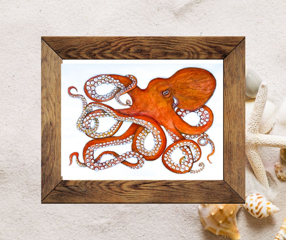 Octopus Dances in the Deep