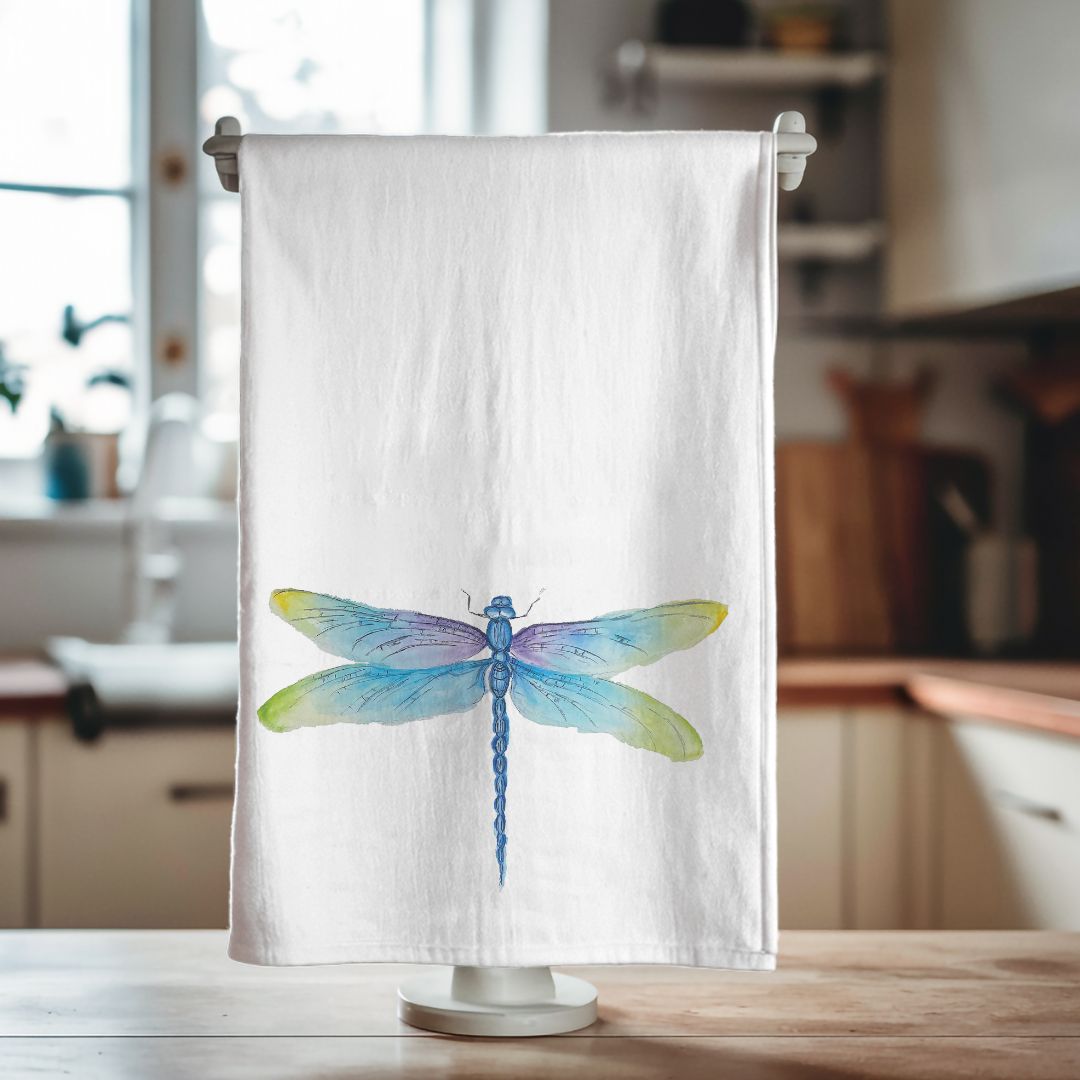 Dragonfly Kitchen Tea Towel