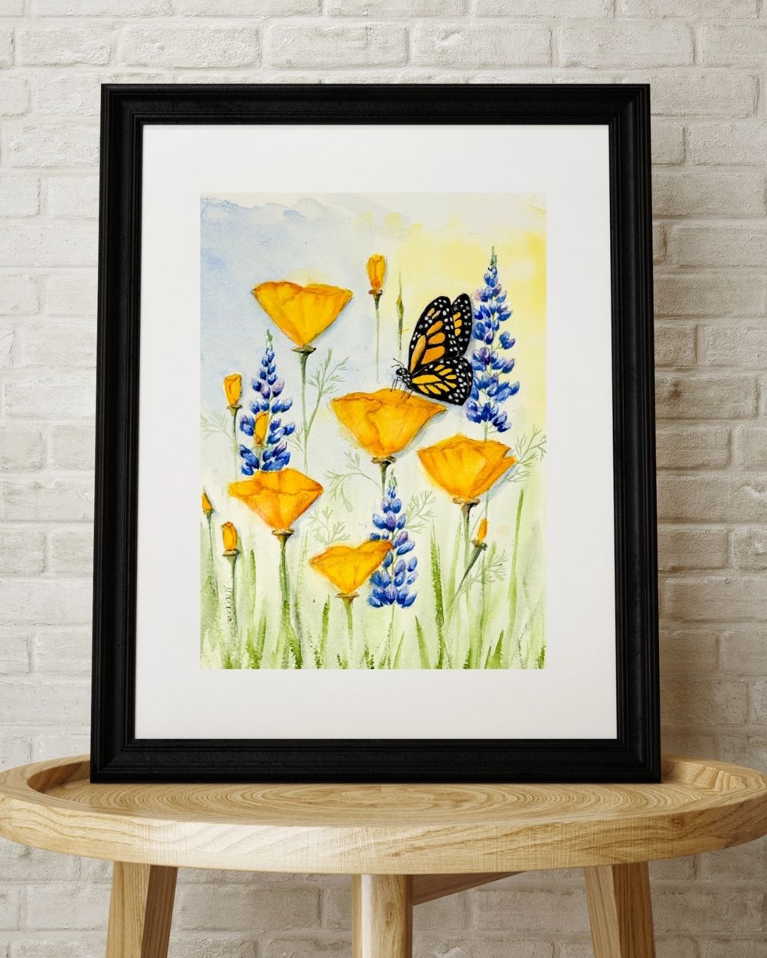 Golden Monarch Blossoms