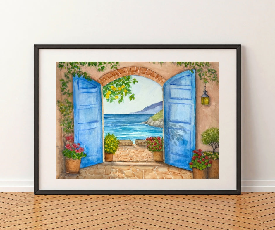 Through the Blue Doors