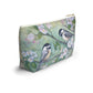 Chickadees and Cherryblossoms Accessory Pouch w T-bottom