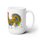 Celtic Rooster Ceramic Mug 15oz