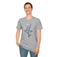 Humpback Whale Moon, T-Shirt | Ocean Illustration, Nautical Graphic