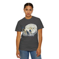 Cute Otter Unisex Garment-Dyed T-Shirt | Casual Wear, Animal Lover Gift, Eco-Friendly Tee, Wildlife Lover Apparel, Birthday Gift
