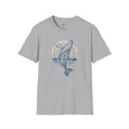 Humpback Whale Moon, T-Shirt | Ocean Illustration, Nautical Graphic