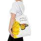 She Flies Tote Bag (AOP)