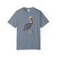 Brown Pelican Illustration T-Shirt | Coastal Bird Art