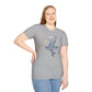 Humpback Whale Moon, T-Shirt | Ocean Illustration, Nautical Graphic
