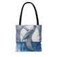 Whale Moon Tote Bag (AOP)