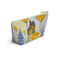 Monarch and Poppy Accessory Pouch w T-bottom