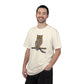 Mosaic Owl T-shirt | Hand-drawn Night Owl on Branch