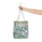 Chickadees and Cherry Blossoms Tote Bag (AOP)