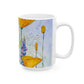 Monarch and Poppy Ceramic Mug, (11oz, 15oz)