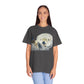 Cute Otter Unisex Garment-Dyed T-Shirt | Casual Wear, Animal Lover Gift, Eco-Friendly Tee, Wildlife Lover Apparel, Birthday Gift