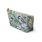 Chickadees and Cherryblossoms Accessory Pouch w T-bottom