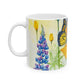 Monarch and Poppy Ceramic Mug, (11oz, 15oz)