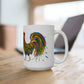 Celtic Rooster Ceramic Mug 15oz