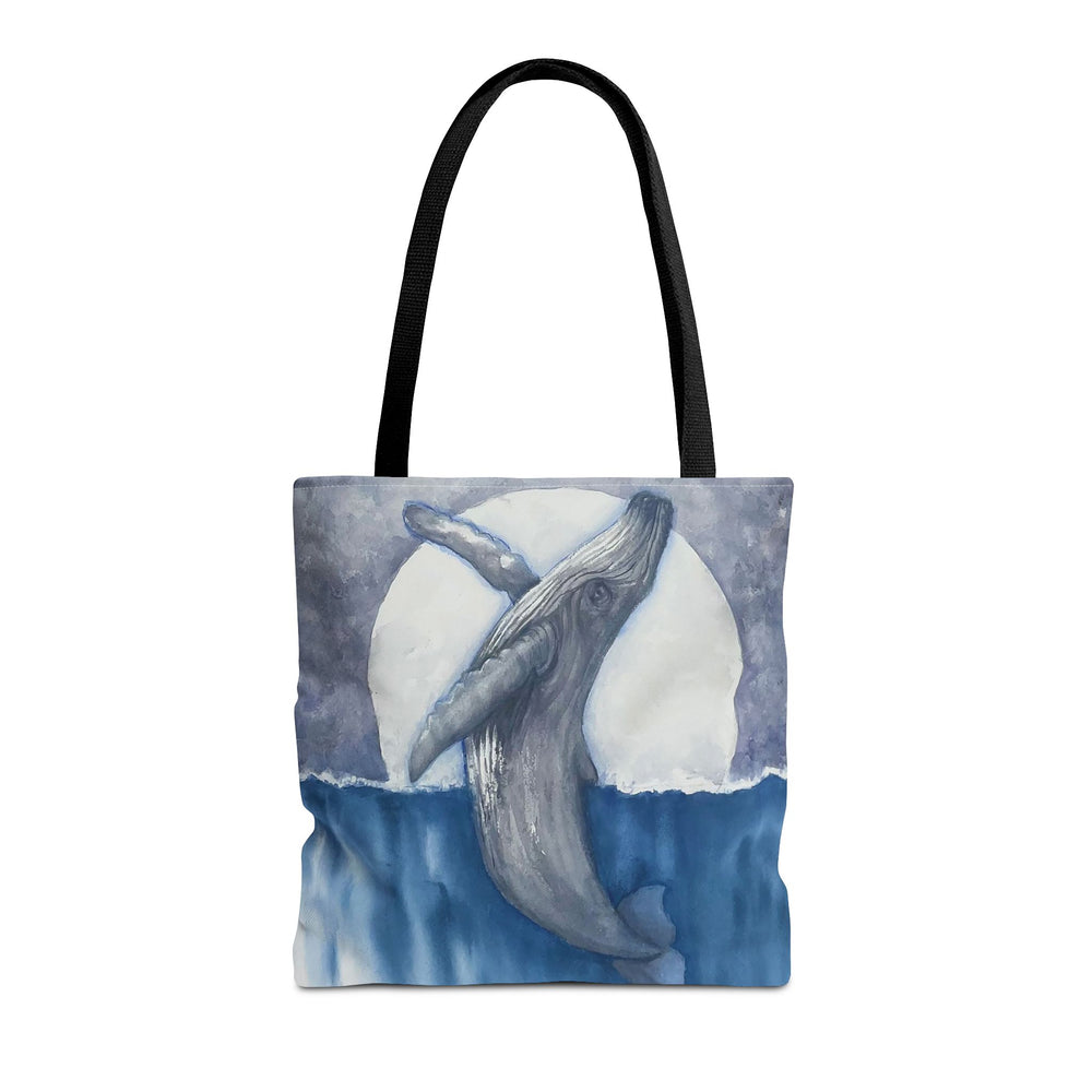 Whale Moon Tote Bag (AOP)