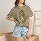 Great Horned Owl  T-Shirt, Unique Animal Tee,  Eco-Friendly Apparel, Casual Summer Outfit, Wildlife Conservation Wear