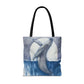 Whale Moon Tote Bag (AOP)