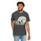 Cute Otter Unisex Garment-Dyed T-Shirt | Casual Wear, Animal Lover Gift, Eco-Friendly Tee, Wildlife Lover Apparel, Birthday Gift