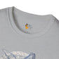 Humpback Whale Moon, T-Shirt | Ocean Illustration, Nautical Graphic