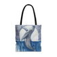 Whale Moon Tote Bag (AOP)