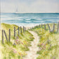 Beach Escape Watercolor Painting