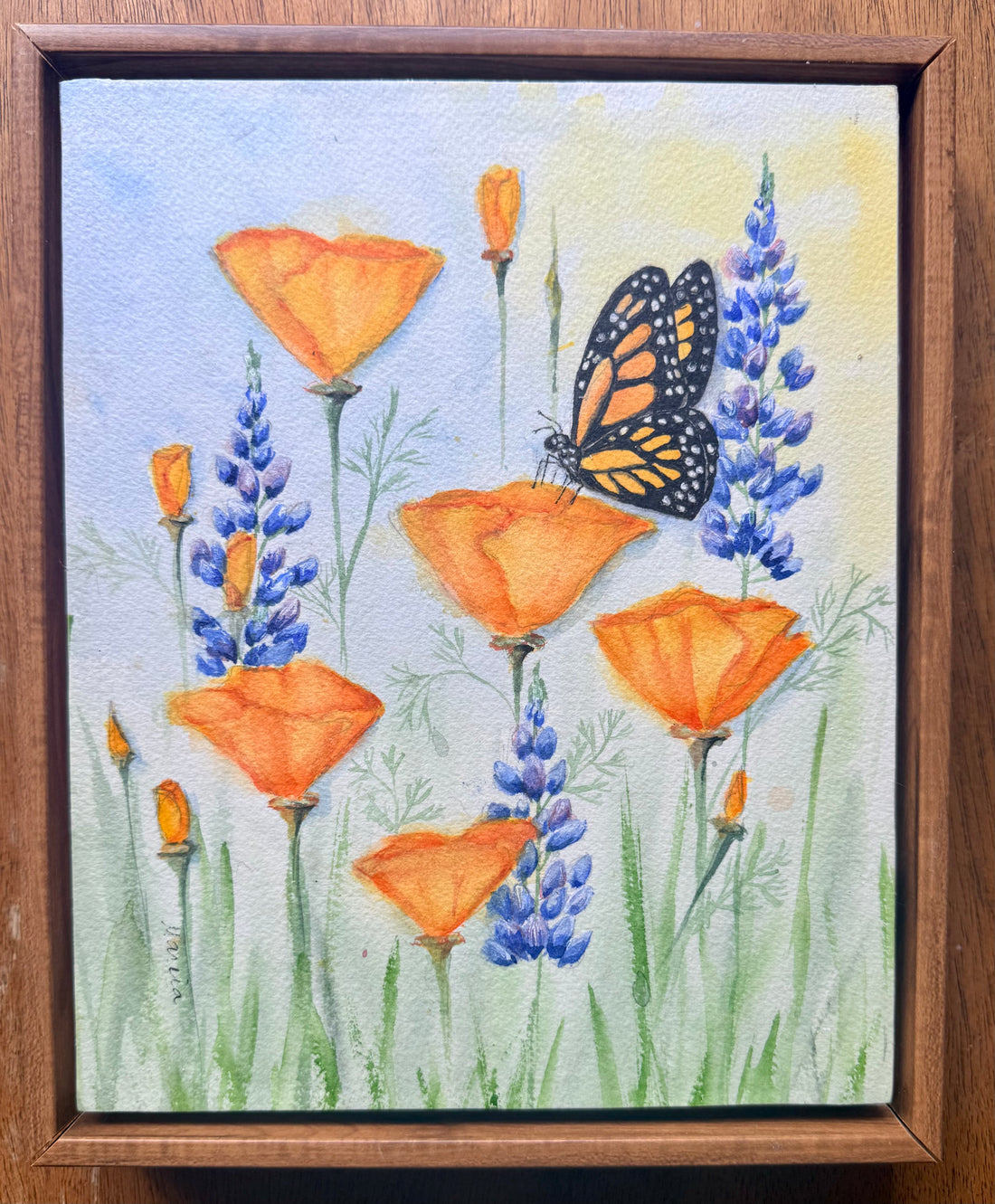 Golden Monarch Blossoms