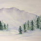 Whispering Pines Painting, Prints, and Cards