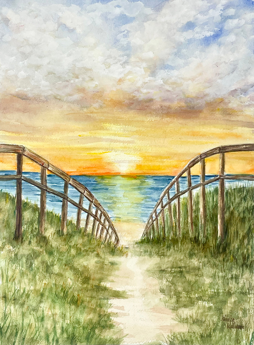 Sunset Beach Path