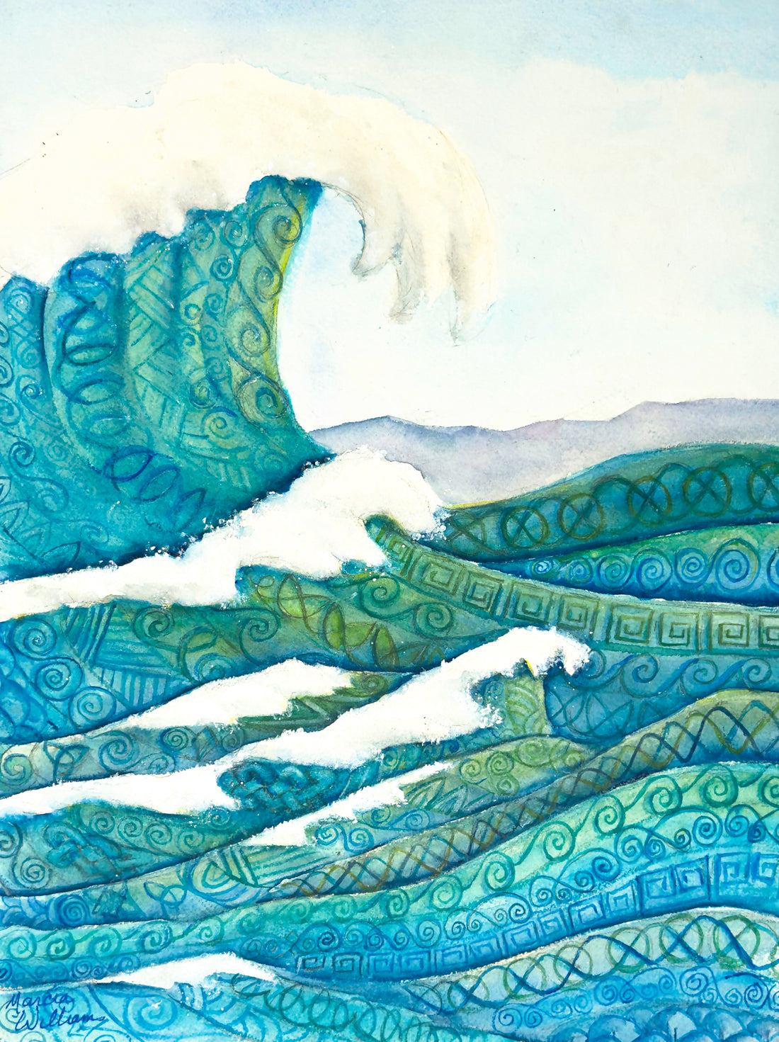 Ancient Turquoise Tides