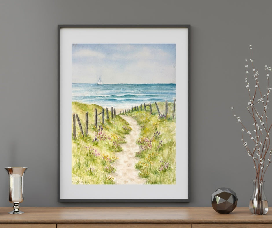 Beach Escape Gyclee Prints