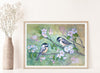 Chickadees and Cherry Blossoms  1 Prints, and Cards