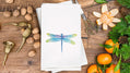 Dragonfly Kitchen Tea Towel