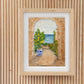 Archway to the Sea Painting, Prints, and Cards