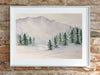 Whispering Pines Painting, Prints, and Cards