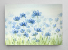 Load image into Gallery viewer, Blue Flower Field Prints and Cards
