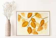 Load image into Gallery viewer, Fall Leaves Watercolor Paintings, Prints, and Cards
