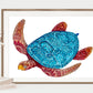 Embossed Sea Turtle Prints and Cards