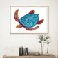 Embossed Sea Turtle Prints and Cards